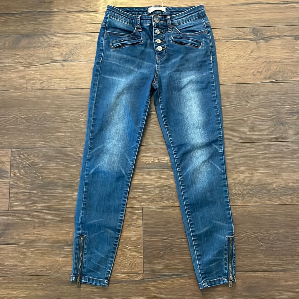 Free People Moto Skinny Jeans Size 26